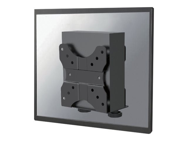 Neomounts Nm-Tc100black Mini-Pc-Halterung - Max 5 Kg - Universal, Monitor-Stativ Cpu-Halterung, 5 Kg, 100 X 100,50 X 50,75 X 75, Schwarz, Stahl, Chin