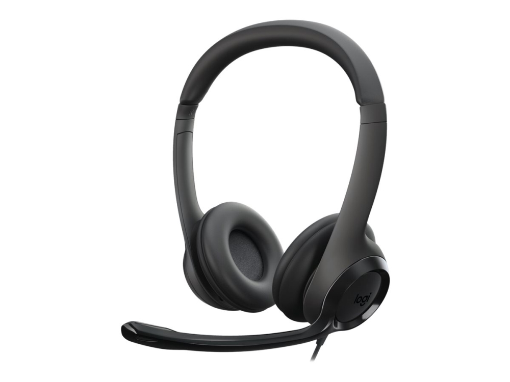 Logitech Usb Headset H390 Headset Fullstorlek Kabelansluten