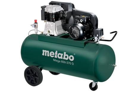 Metabo MEGA 650-270 D, 520 l/min, 11 bar, 4000 W, 170 kg