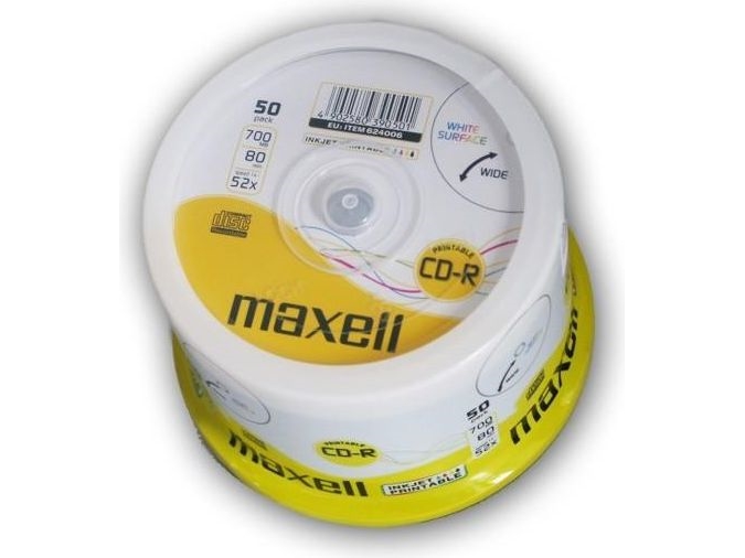 Maxell Cd-R 80/700Mb Xl 52X 50P 50 Stk