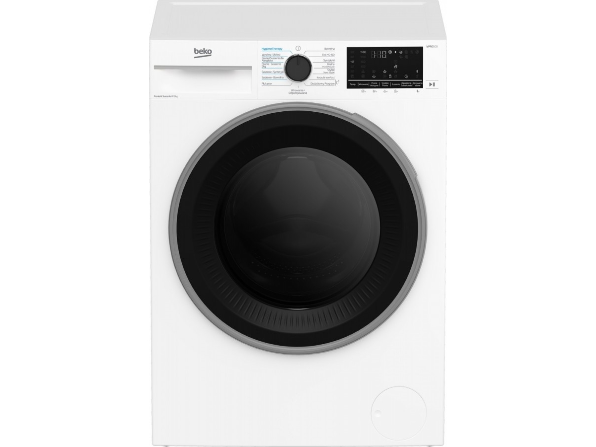 Skalbimo mašina BEKO skalbyklė-džiovyklė B5DFT584427WPB