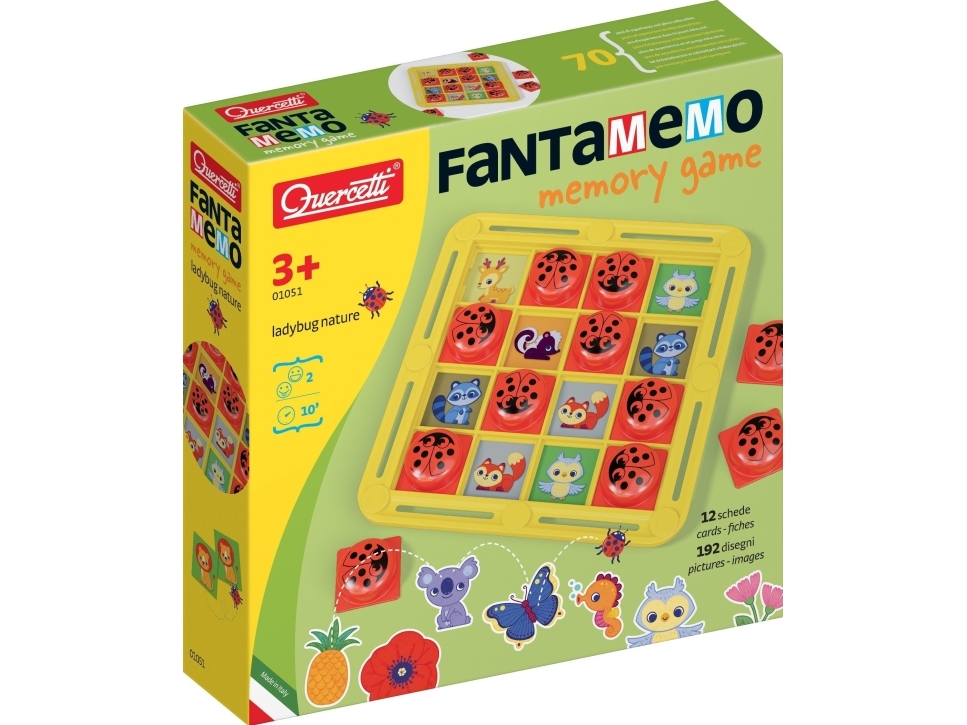 Quercetti Quercetti Fantamemo Ladybug