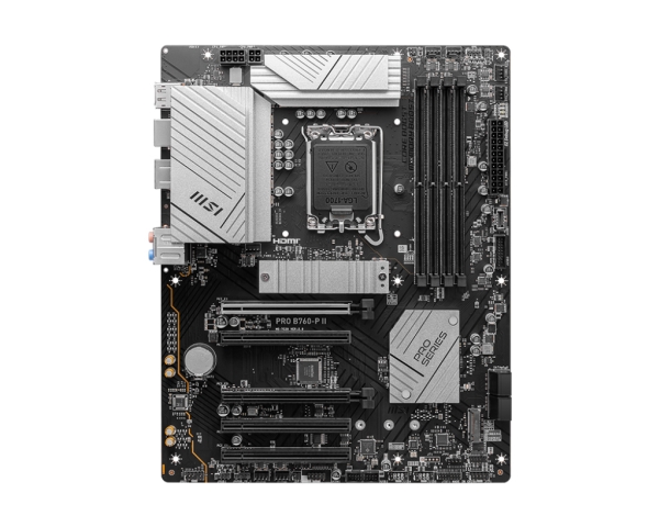 Msi Pro B760 P Ii Intel Lga 1700 Intel  Celeron  Intel  Core&trade; I3 Intel  Core&trade; I5 Intel  Core&trade; I7 Intel  Pentium  Gold 256 Gb Ddr5 Sdram 256