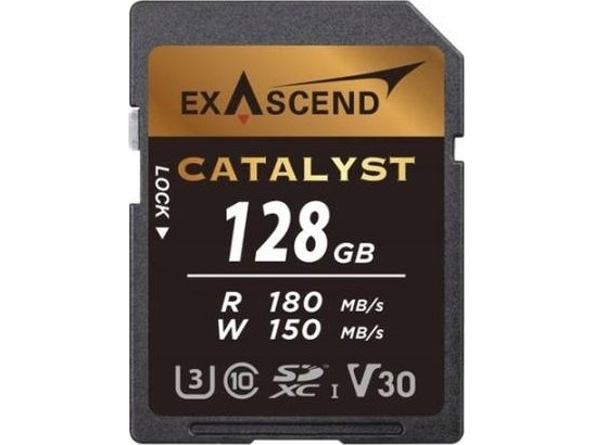 Karta Exascend Catalyst Sdxc 128 Gb Class 10 Uhs-I/U3 V30 (Ex128gsdu1)