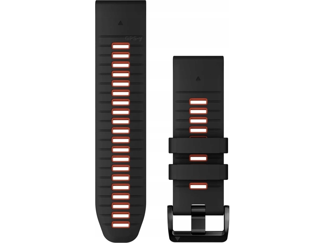 Garmin Quickfit 26 Handledsrem I Silikon Svart/röd/svart Spanne