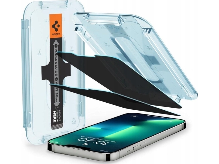 Spigen Glas.Tr Ez Fit Privacy Hærdet Glas Til Iphone 15 Plus