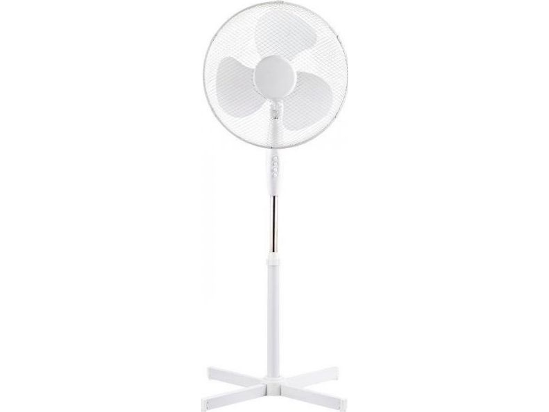 Platinet fläkt 16, vit (44734) | Uppvärmningsanordningar | GameStuff