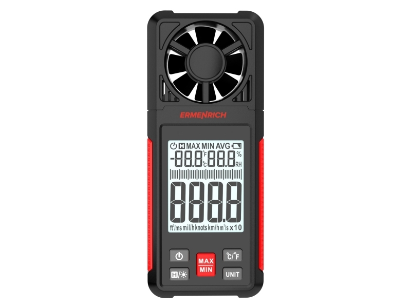 Ermenrich Seek Dn10 Digital Anemometer
