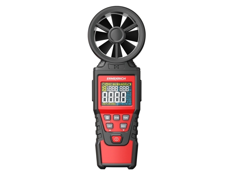 Digitales Anemometer Ermenrich Seek Dn30