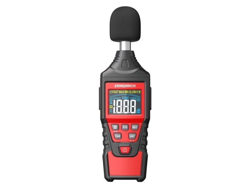 Ermenrich Seek Ds40 Digitaler Schallpegel-Messgerät