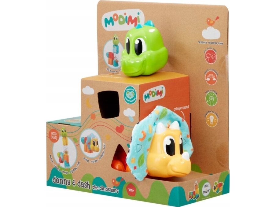 Goliath Modimi Sensory Toy Dinosaurier Donny Und Dash