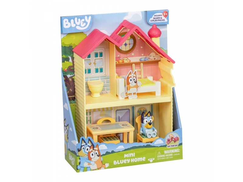 Bluey Mini familjehus | Leksaker - Figurer & Dockor | GameStuff