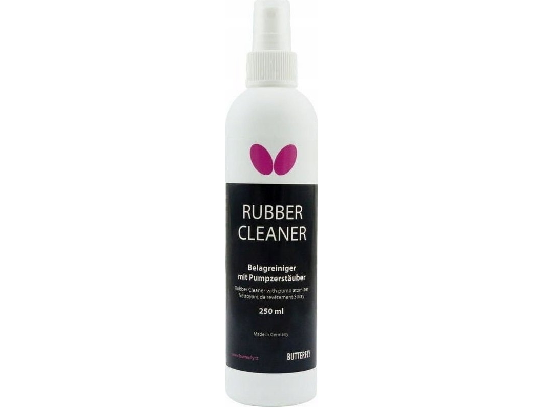 Butterfly rense-spray til ketcherbelægninger med gummifødder BUTTERFLY Rubber Cleaner 250 ml