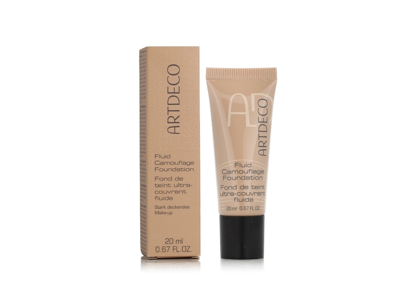 ARTDECO_Fluid Camouflage Foundation intensiivisesti peittävä meikkivoide 08 Neutral/Cashmere 20ml