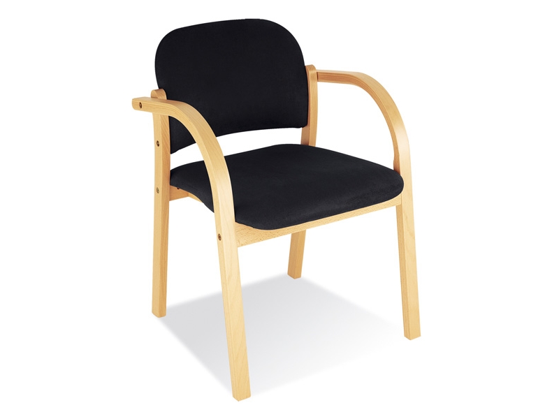 Konferencestol Elva Sort