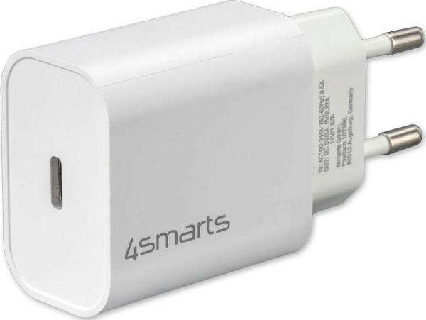 4Smarts Schnelllade-Set 20W Mit 1,5M Lightning Kabel F. Iphone