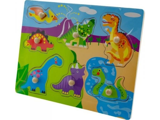 Eurobaby Zab Puzzle 30X22 Dinosaurs