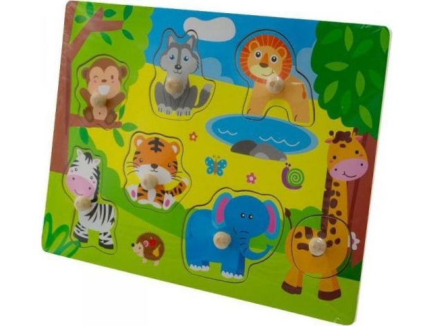 Eurobaby Zab Puzzles 30X22 Safari