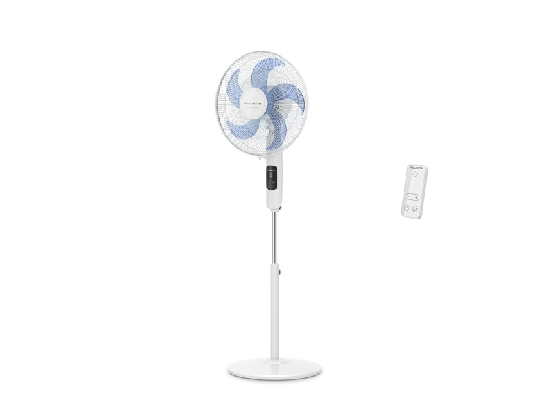 Rowenta Turbo Silence VU5450F0, Kotitaloustuuletin lavoilla, Valkoinen, Lattia, 57 dB, 40 cm, 3000 m³/h