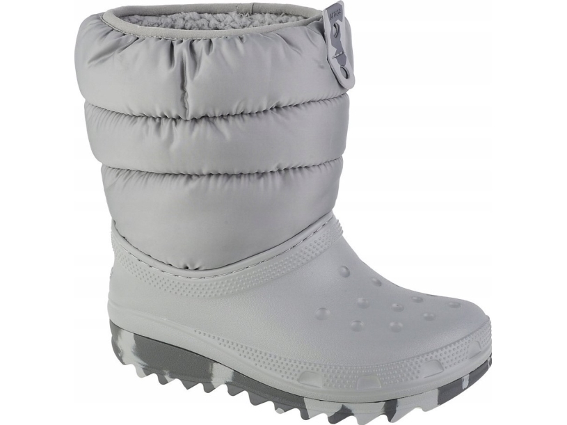 Crocs Crocs Classic Neo Puff Boot Børn 207684-007 Grå 28/29