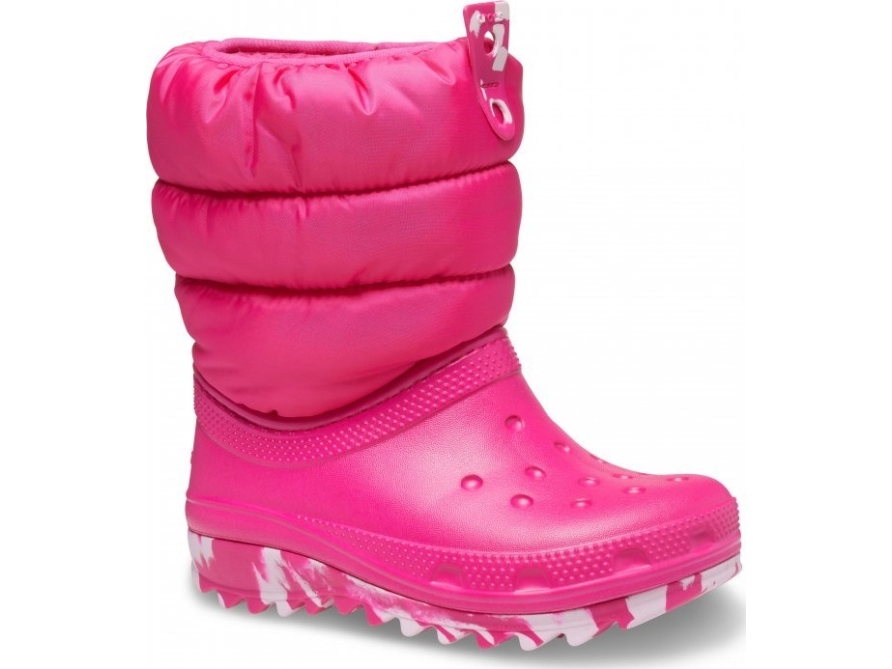 Crocs Crocs Crocs Classic Neo Puff Boot Børn 207684-6X0 Pink 34/35