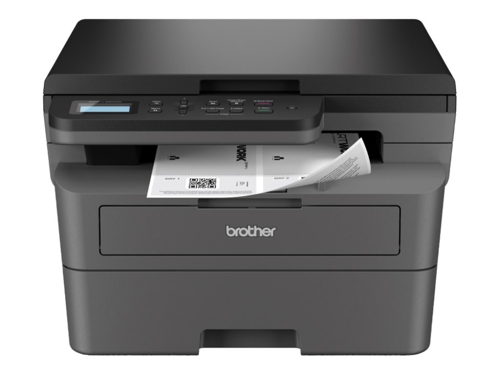 Brother DCP-L2600D - Multifunktionsprinter - S/H - laser - Letter A (216 x 279 mm)/A4 (210 x 297 mm) (original) - A4/Legal (medie) - op til 34 spm (kopiering) - op til 34 spm (udskriver) - 250 ark - USB 2.0