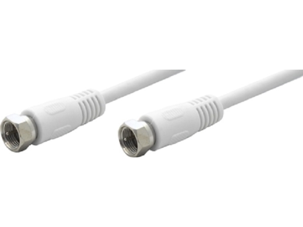 Tecline 2.5m F Type 2 5 M F Type F Type Hvid