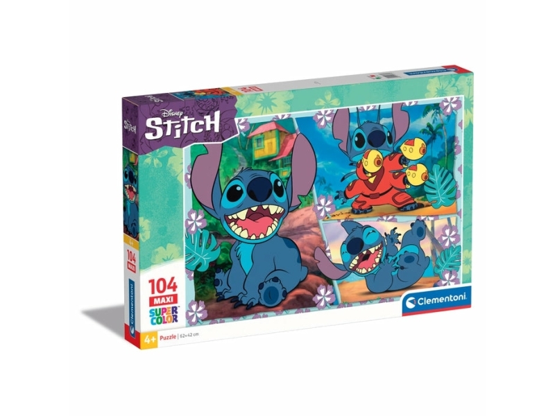 Clementoni Supercolor 23776, 104 Stück, Cartoons, 4 Jahre