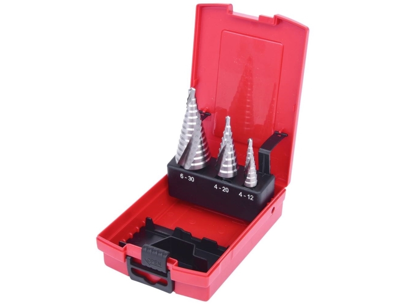 Ks Tools 330.2414, Boremaskine, Boresæt, Højre Rotation, 118°, Cobalt Alloy High-Speed Steel (Hss-Co), Sølv