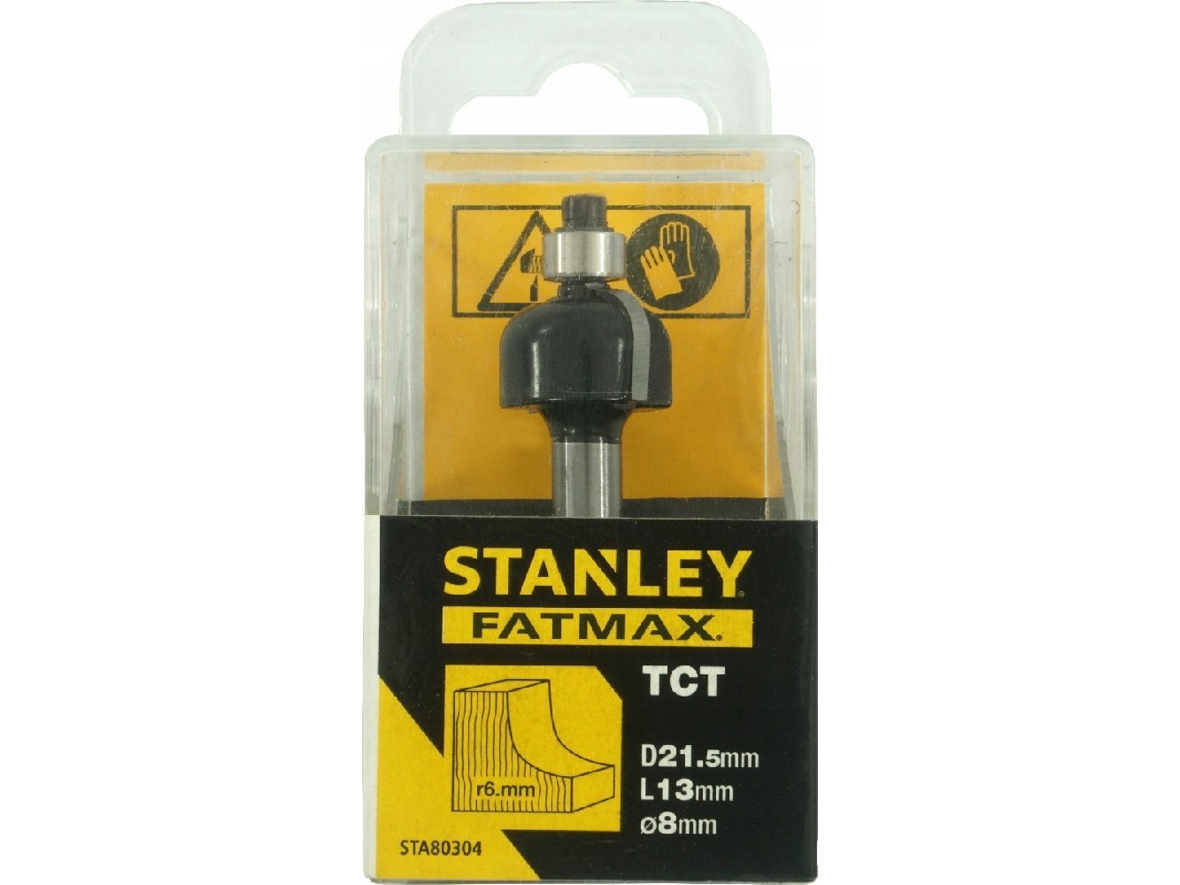 Grąžtas Stanley Freza Tct, Įlanka R6 X 21,5 Mm