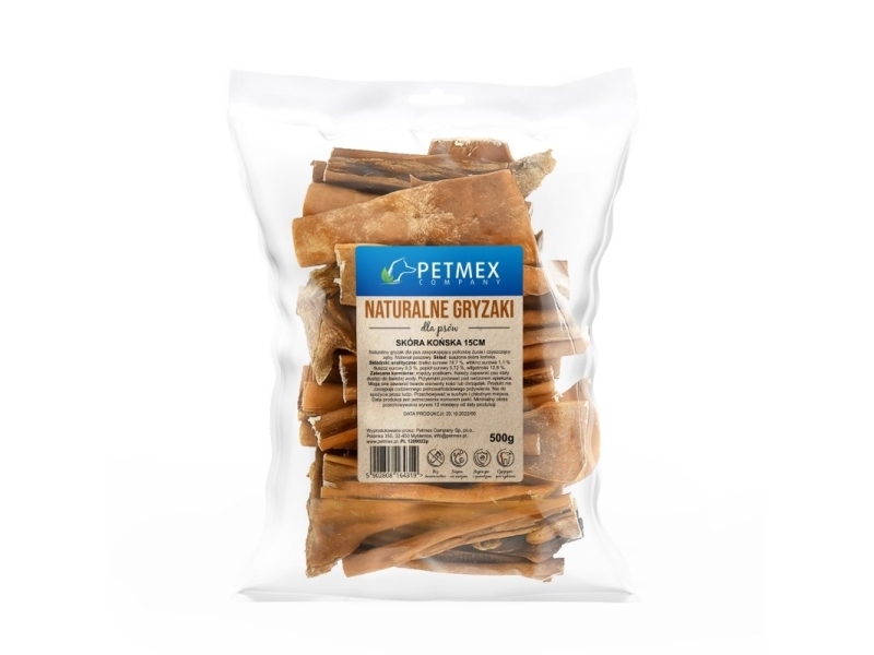 Petmex Horse Skin - Tyggeben Til Hund - 500G