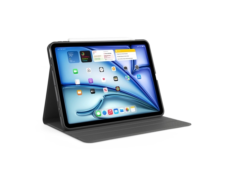 Pipetto Pipeto Ipad Air 13" Origami No5 Drehbare Folienhülle - Schwarz