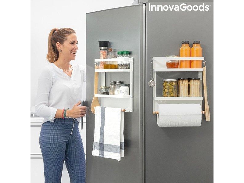 InnovaGoods magnetisk hylla - förvaringsorganizer MagoRac InnovaGoods | Köksutrustning - Knivar och brynstål - Tillbehör | GameStuff