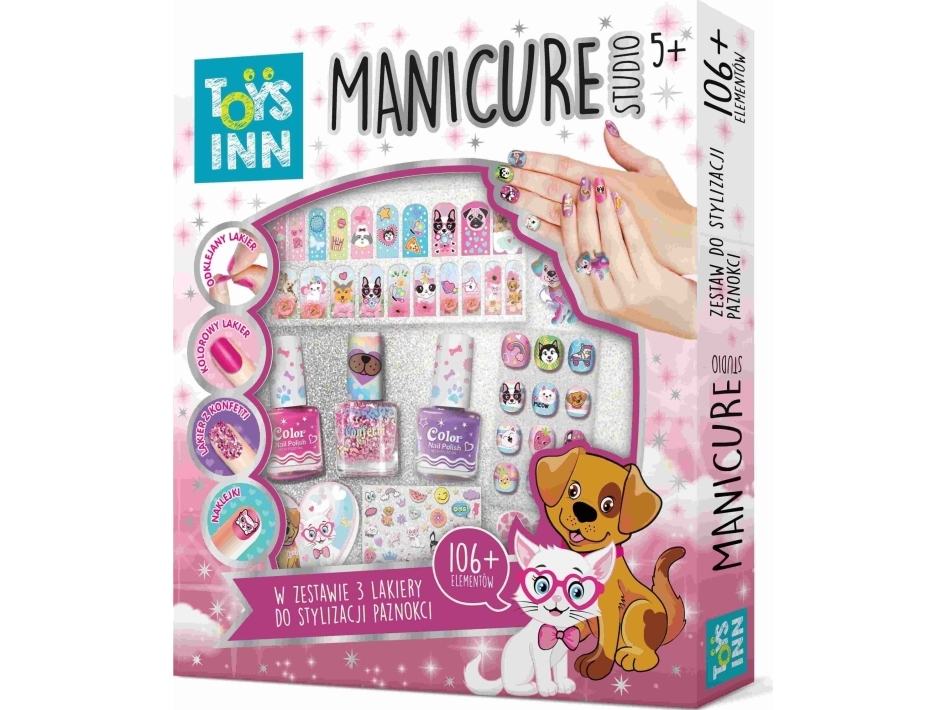 Stnux Manicure Studio 3 Lacke Tiere