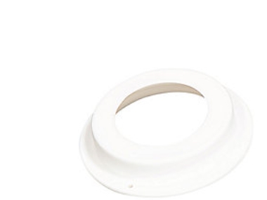 TrolleFlex fläns 50/42,0 mm - För att avsluta flexröret, Används på båda sidor av väggen | Ventilation & Klimat - Plaströr & Rördelar - Flexslangar | GameStuff