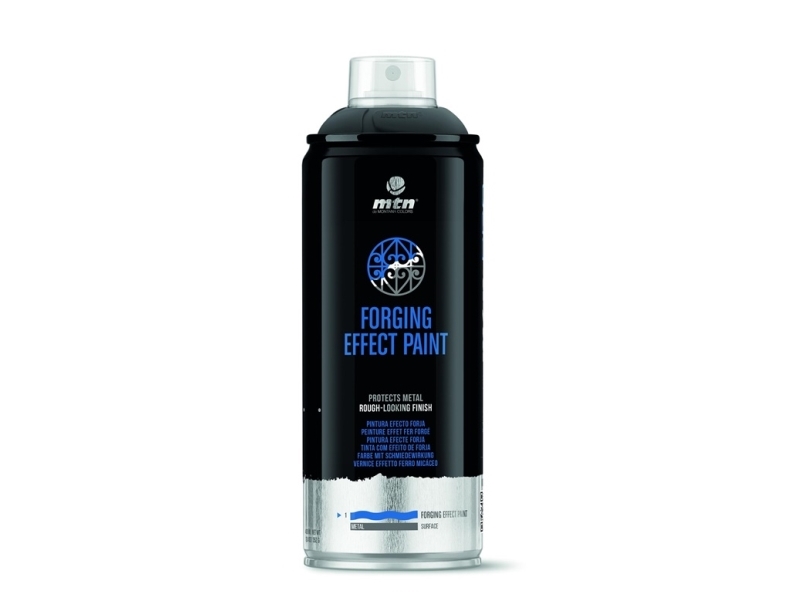 Montana Paint Aeroz Forged Effect Black 400ml
