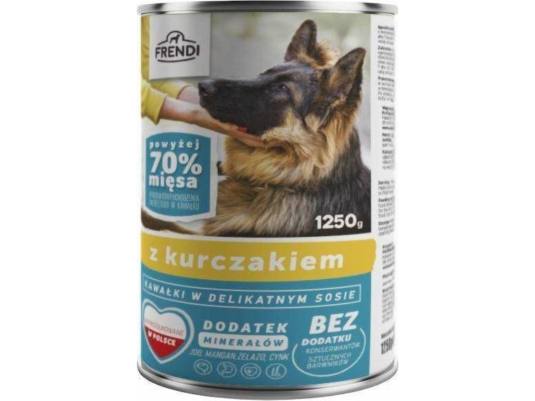Frendi-Dose Mit Hähnchen In Sauce 1250 G