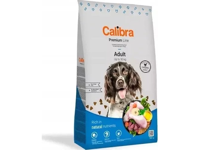 Calibra Premium Line Adult Huhn - Trockenfutter Für Hunde - 12Kg
