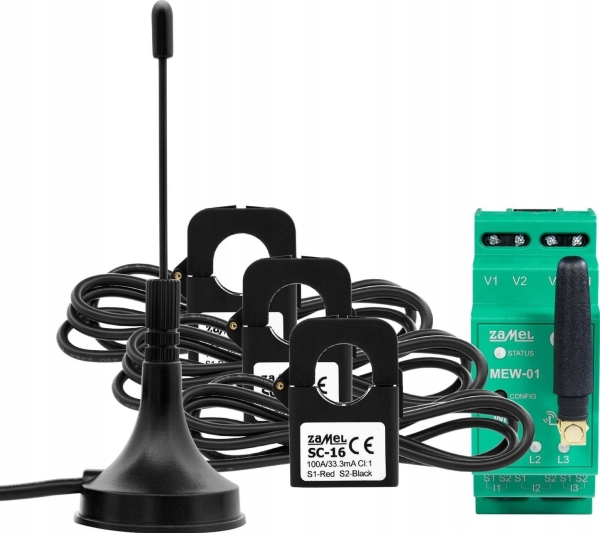 Zamel Supla MEW-01/ANT WiFi elektros energijos skaitiklis