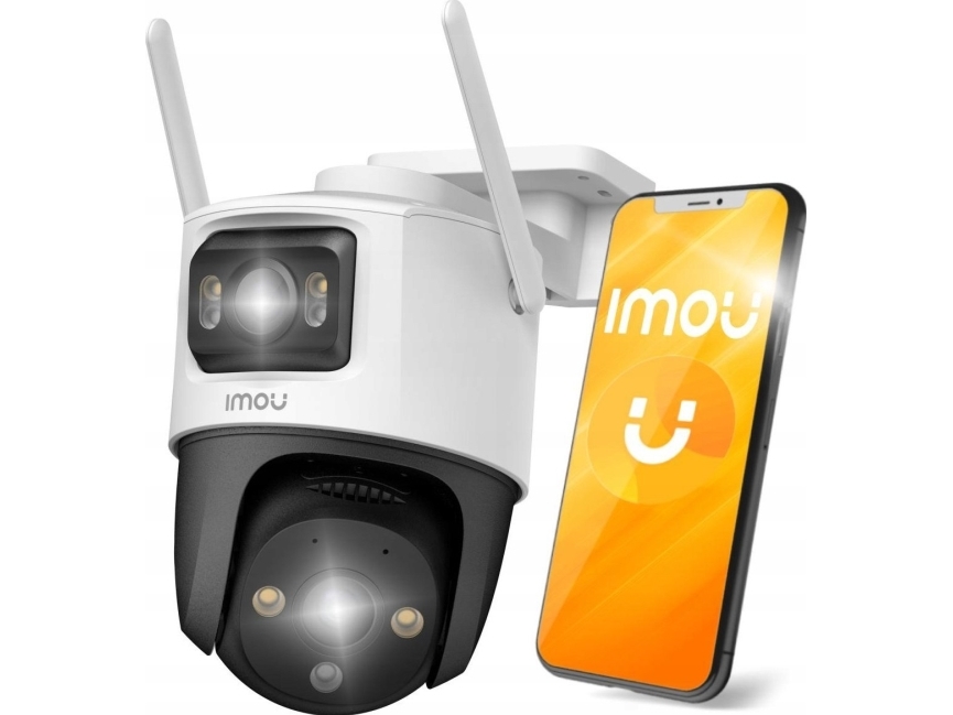 360° Udendørs Wifi-Kamera Imou Cruiser Dual 8Mp