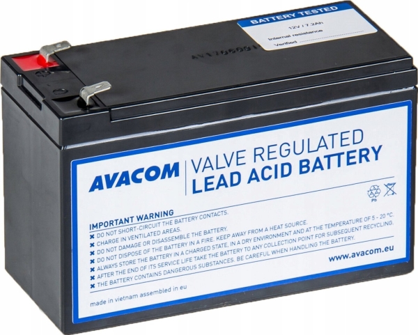 Avacom Ava-Rbp01-12072-Kit Batterie Für Cyberpower, Eaton, Effekta, Fsp Fortron, Legrand