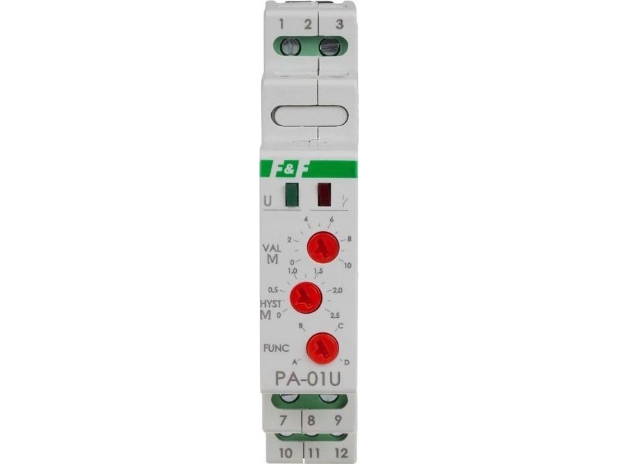 F&amp F Analoginen rele MAX-PA-01U