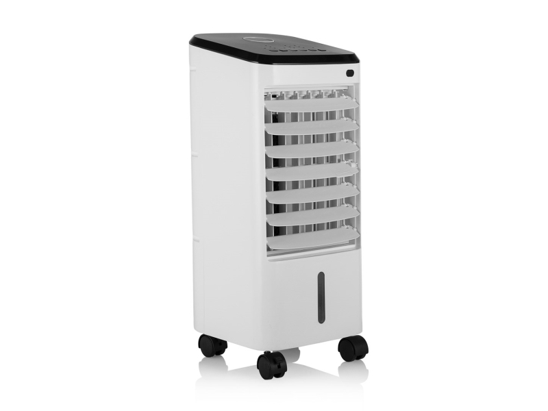 Tristar AT-5445, Bærbar fordamperluftkøler, Hvid, 4 hjul, Knapper, 4 L, 60,3 dB