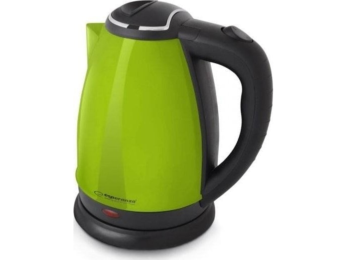 Esperanza Ekk113g Electric Virdulys 1.8 L 1800 W Juodas, Žalias