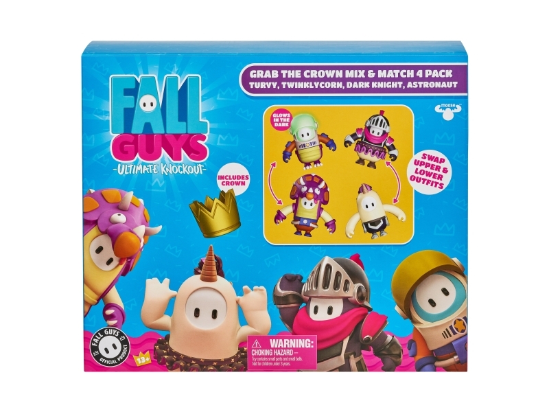Fall Guys Mix & Match Figures 4-Pack