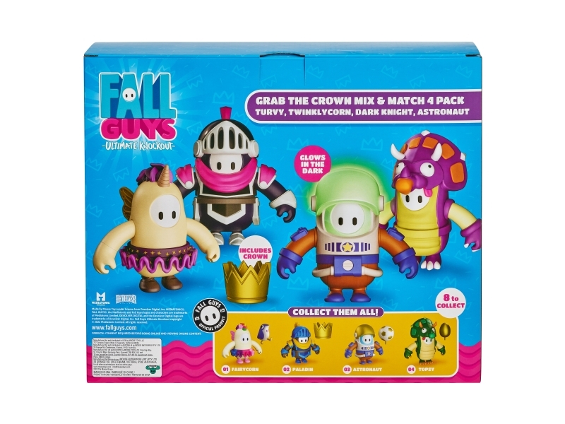 Fall Guys Mix & Match Figures 4-pack
