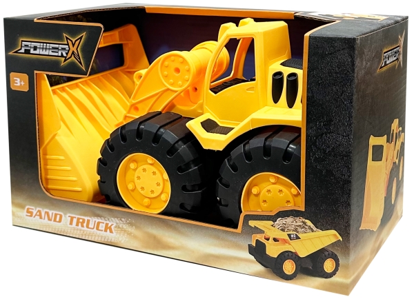 Power X, Sandlåda Bulldozer med frontblad 25 cm | Leksaker - Kreativitet - Kreativa leksaker | GameStuff