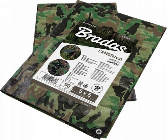 Plane Bradas Tarnplane Camoforest 10 X 15 M 90 G