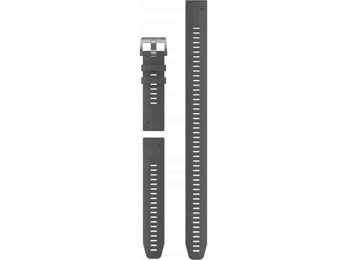 Garmin QuickFit® 22 Silikone Rem Large - Hurtig Udskiftning, Blå 22mm til Herre/Dame