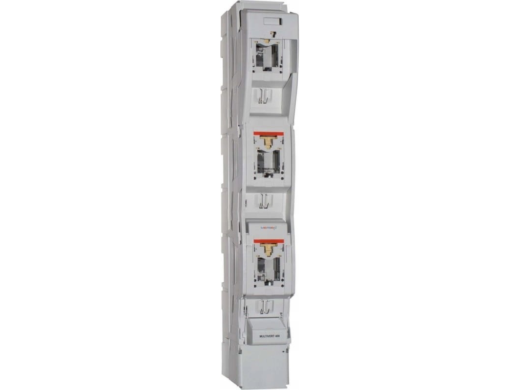3P 400A Sikringsskinne Afbryder /V-Klem Terminaler/ Multivert Nh2 1.270.000 Samleskinne 185Mm H1023208a (Uden V-Klem)